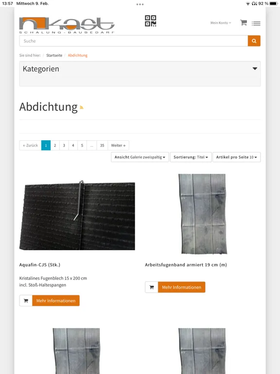 تصاویر Kast-Webshop iPad 