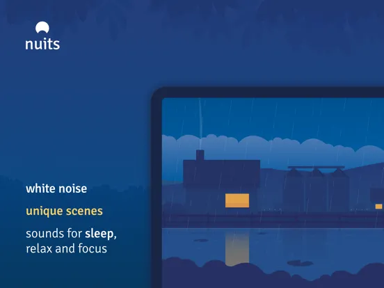 Capturas de pantalla de Nuits: White Noise Soundscapes iPad 