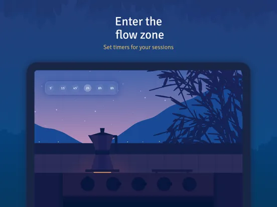 Capturas de pantalla de Nuits: White Noise Soundscapes iPad 