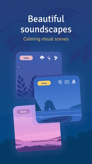 Capturas de pantalla de Nuits: White Noise Soundscapes