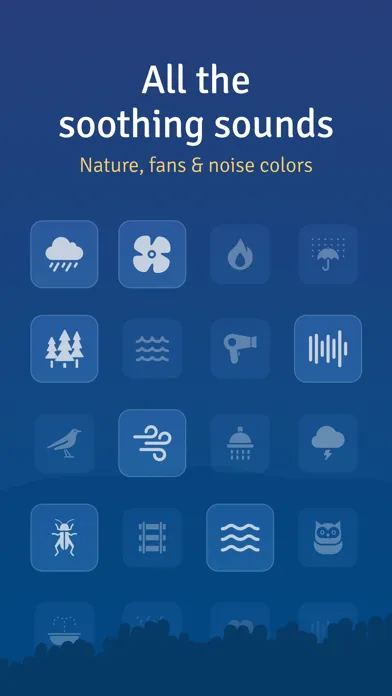 Capturas de pantalla de Nuits: White Noise Soundscapes