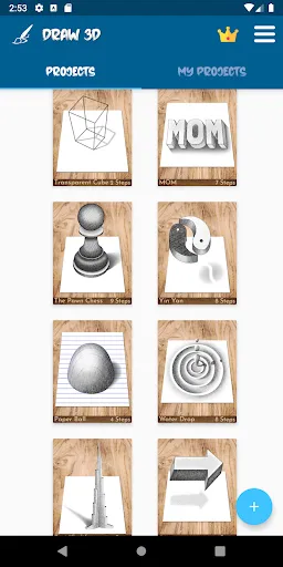 Learn to Draw 3D - Animated 스크린샷