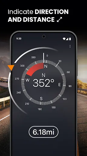 Capturas de tela do Compass: Accurate Compass