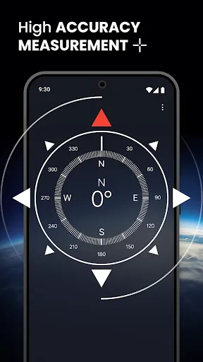 Capturas de tela do Compass: Accurate Compass
