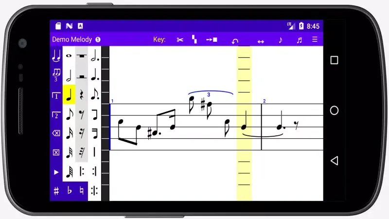 Melody Notepad سکرین شاٹس