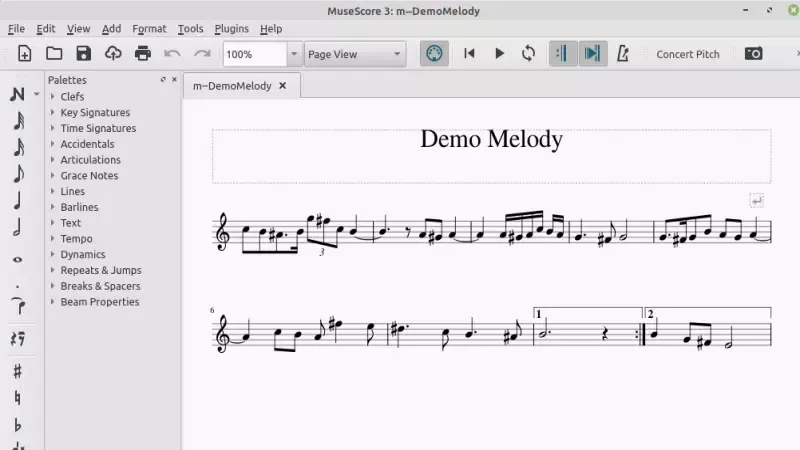 Melody Notepad سکرین شاٹس