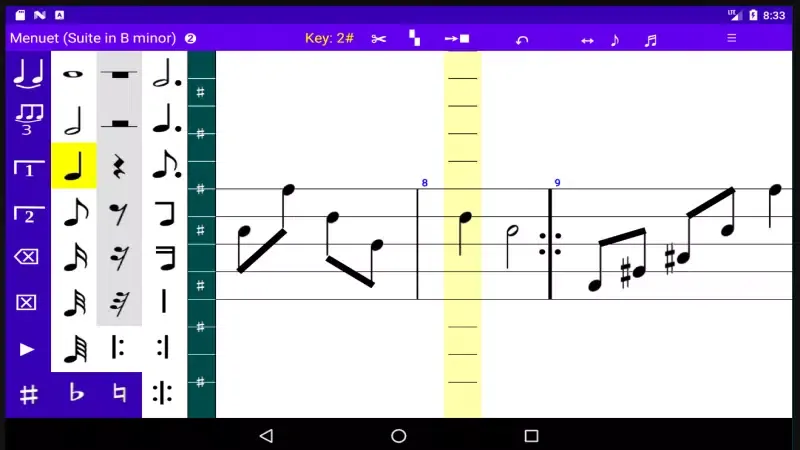 Melody Notepad سکرین شاٹس