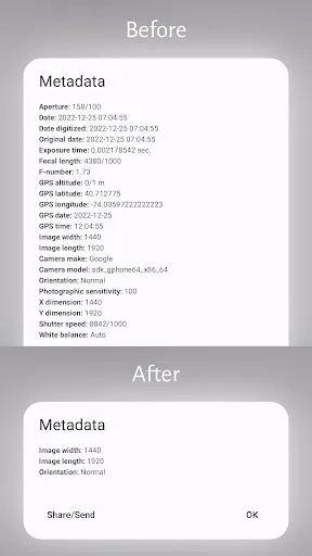 Скриншоты Photo Metadata Remover