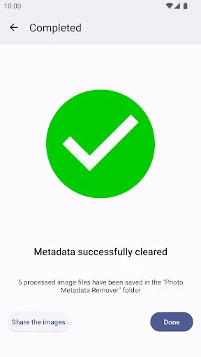 Скриншоты Photo Metadata Remover