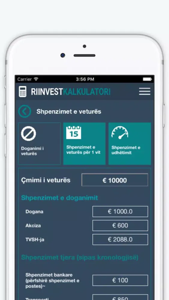 Zrzuty ekranu Riinvest Institute