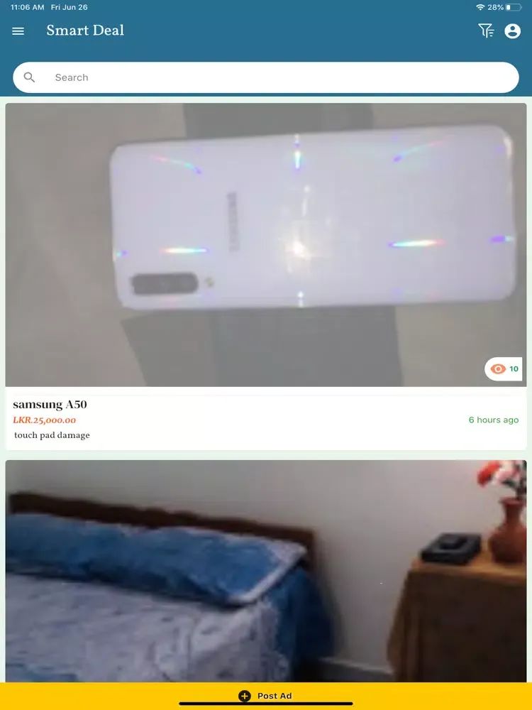 Smart Deal iPad  Ekran Görüntüleri