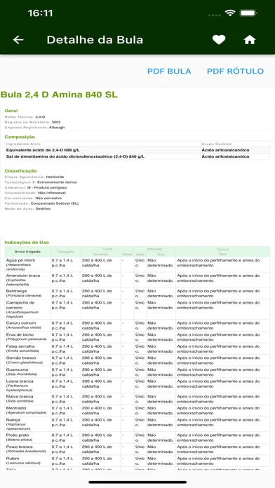 Bulario Agro Premium应用截图