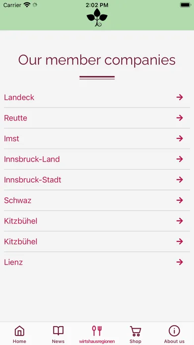 Tangkapan skrin Tiroler Wirtshaus