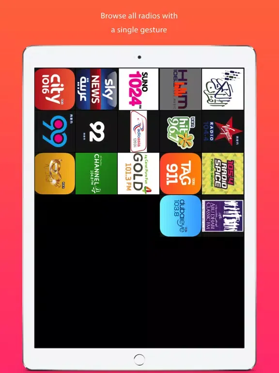 تصاویر United Arab Emirates Radios : best of Dubai radio iPad 