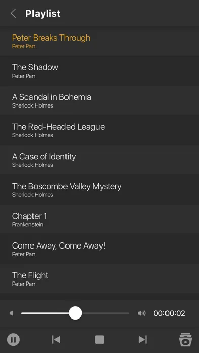 Captures d'écran de Audiobook Maker & Player