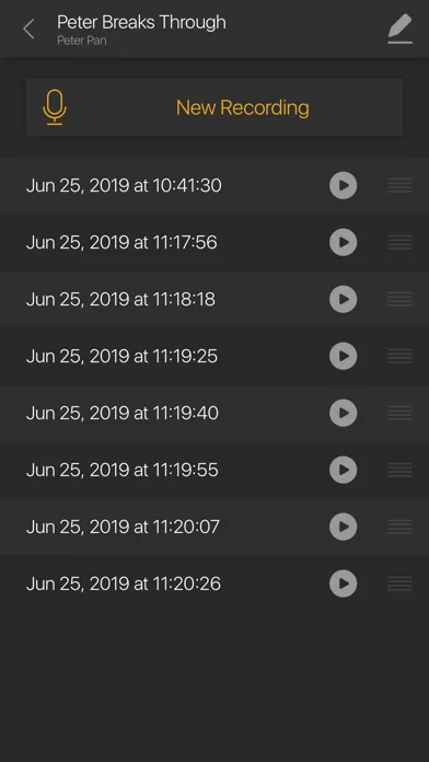 Captures d'écran de Audiobook Maker & Player