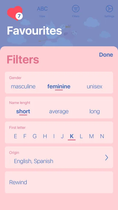 Original Names for your Baby应用截图