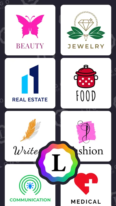 Скриншоты Logo Creator: Label Maker Shop