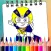 Vir Robot Boy Coloring book