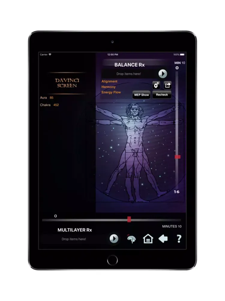 صور Quantum Chakra & Aura Scan iPad 
