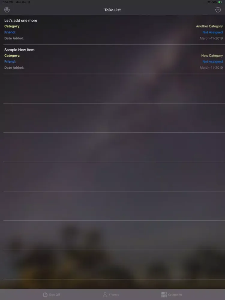 Screenshot di The List - To Do List App iPad