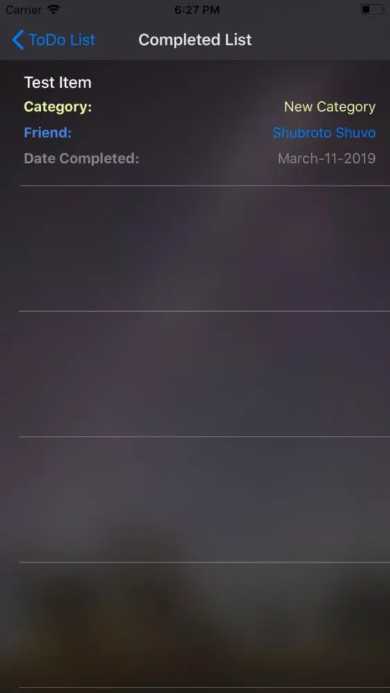 Screenshot di The List - To Do List App