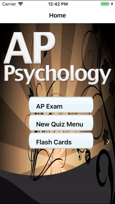 Ảnh chụp màn hình của AP Psychology Exam Prep 2022