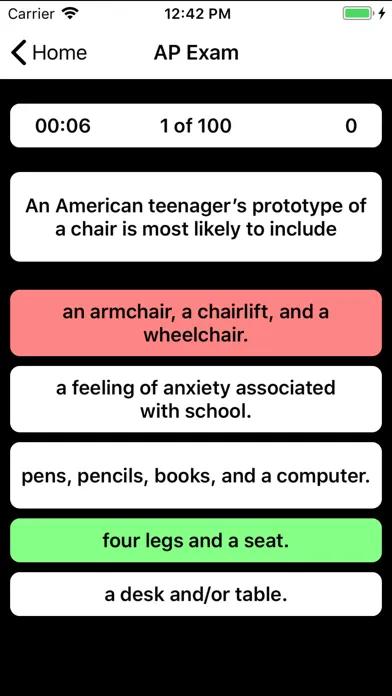 Ảnh chụp màn hình của AP Psychology Exam Prep 2022