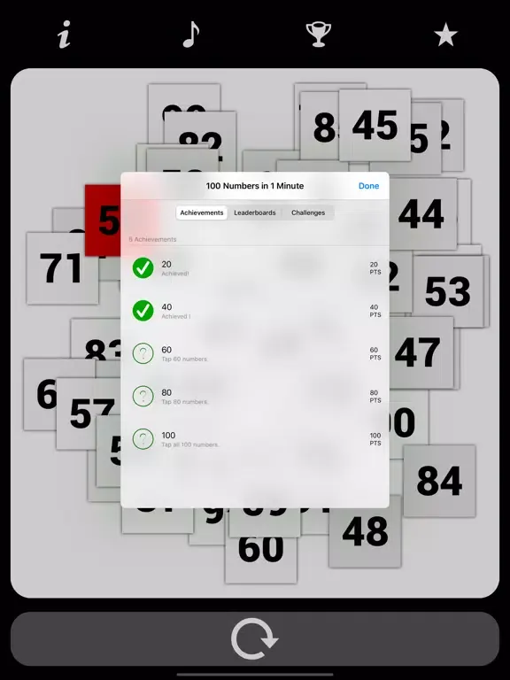 صور 100 Numbers in 1 Minute (Full) iPad 