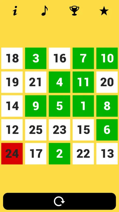 25 Numbers Game Ekran Görüntüleri