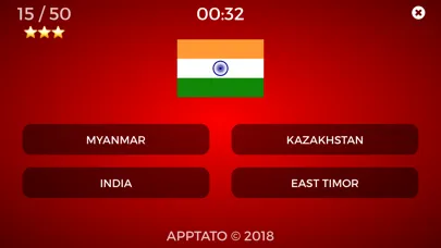 Countries of Asia Ekran Görüntüleri