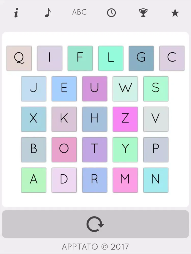 A to Z Alphabet Challenge (No Ads) iPad  스크린샷