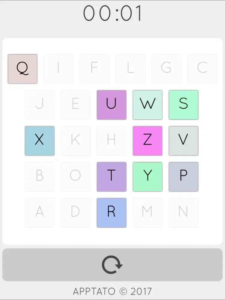 A to Z Alphabet Challenge (No Ads) iPad  스크린샷