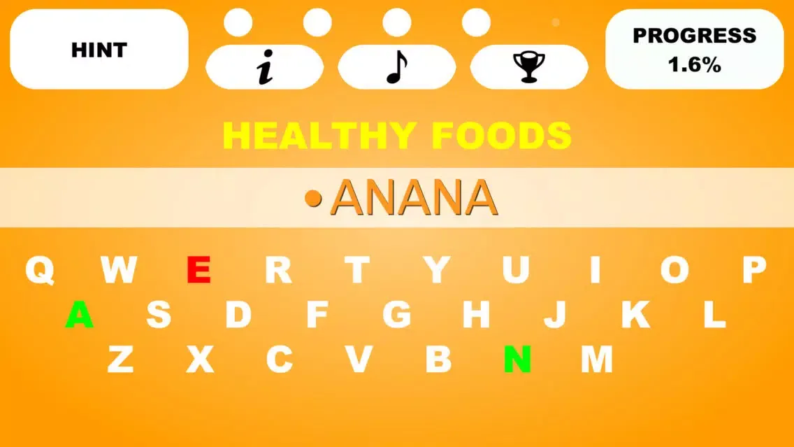 Zrzuty ekranu Guess the Word Challenge - Full Version