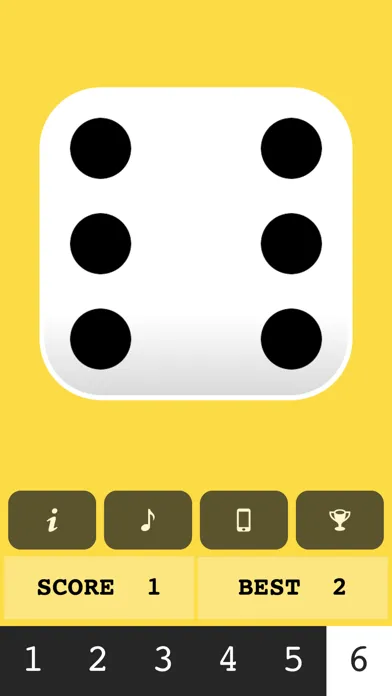 Tangkapan skrin Lucky Dice Guessing Game