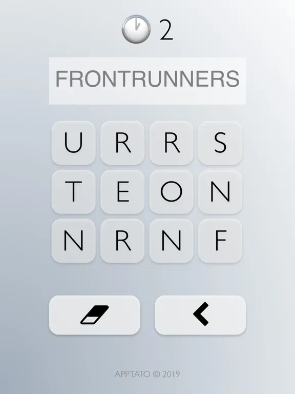 Longest Word Game iPad  سکرین شاٹس