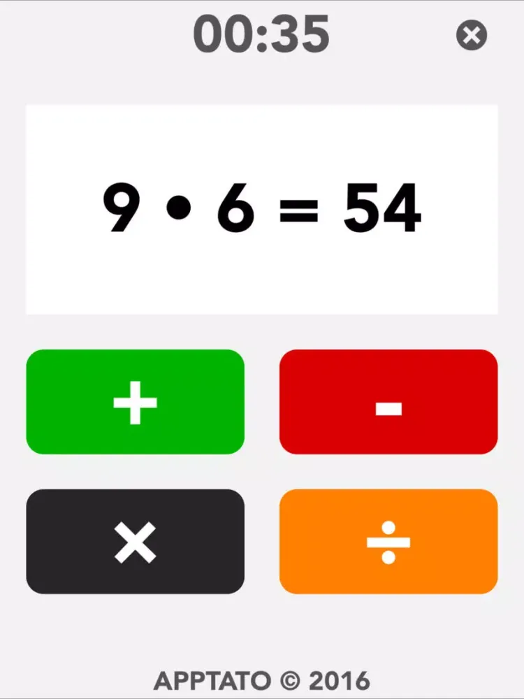 Math Quiz - Arithmetic Operations (Full Version) iPad  Screenshots