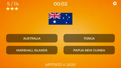 Countries of Oceania应用截图