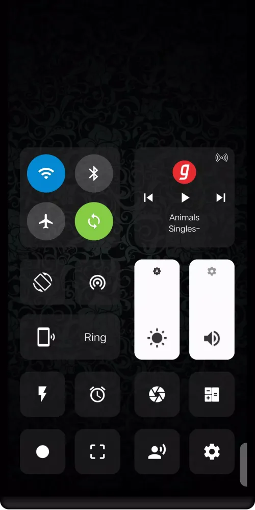 Tangkapan layar iControl Center Pro