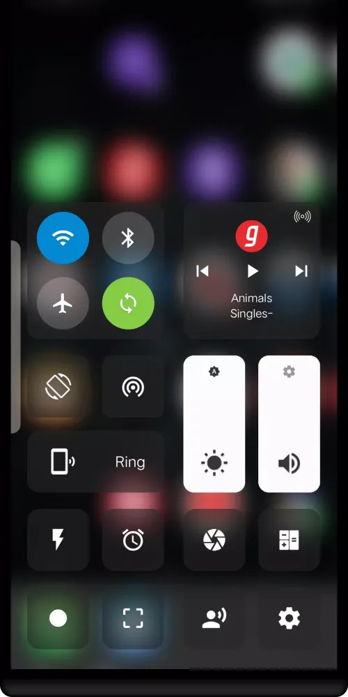 Tangkapan layar iControl Center Pro