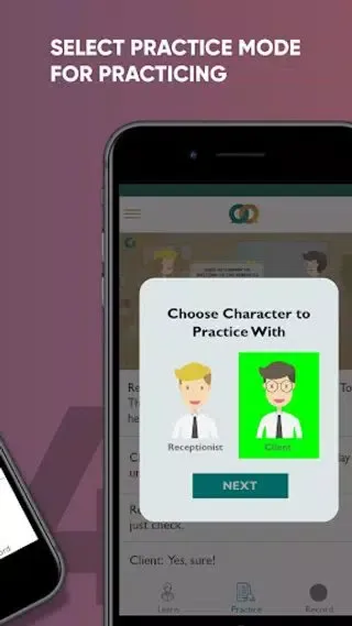 English Conversation practice Screenshots