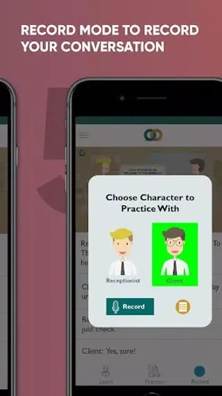 English Conversation practice Screenshots