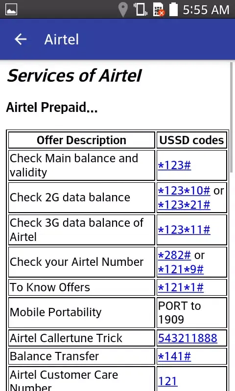 Mobile, SIM and Location Info سکرین شاٹس