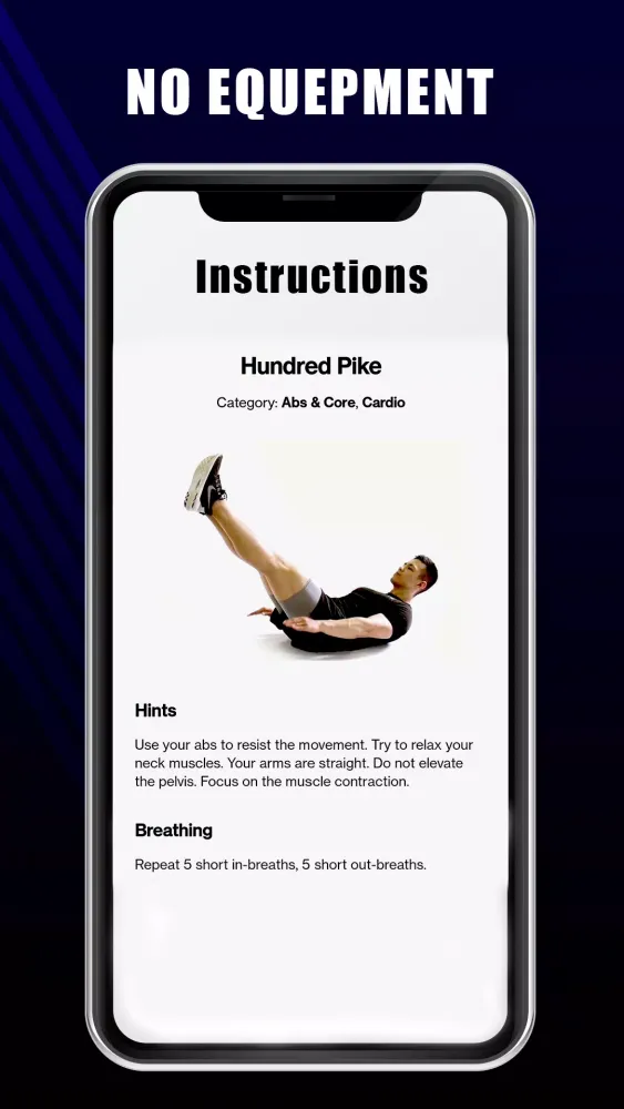 Capturas de tela do Workout: Six Pack Abs: 30 Days
