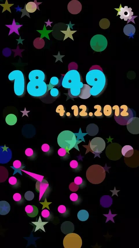 Capturas de pantalla de [Free]Polka Dots Flow ! Clock