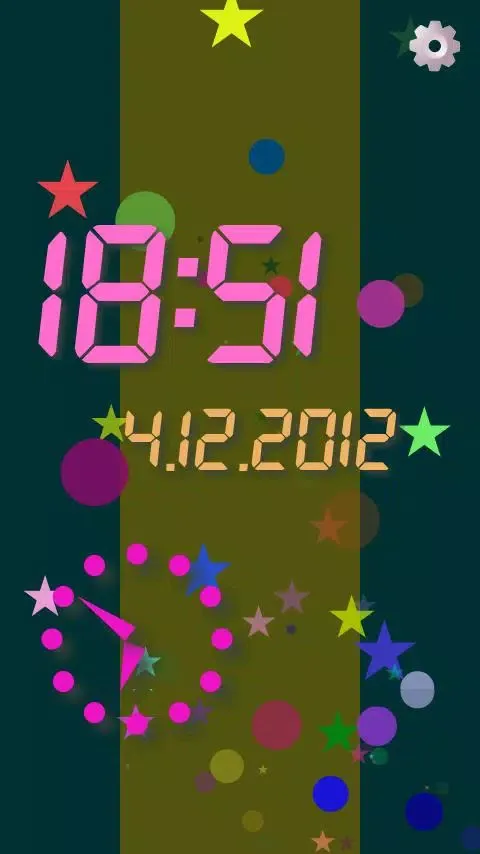 Capturas de pantalla de [Free]Polka Dots Flow ! Clock