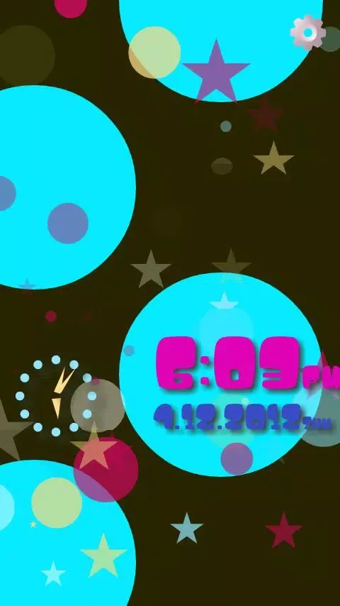 Capturas de pantalla de [Free]Polka Dots Flow ! Clock