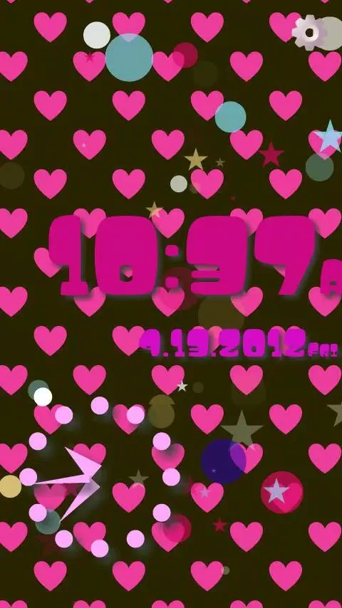 Capturas de pantalla de [Free]Polka Dots Flow ! Clock