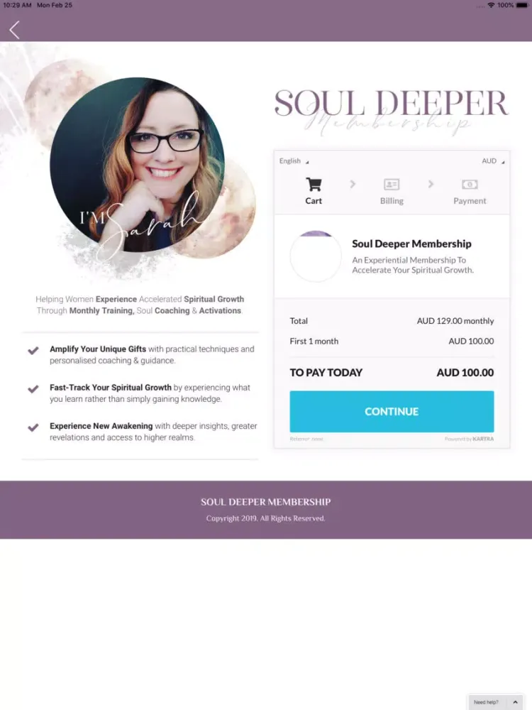 Tangkapan skrin Soul Deeper iPad 