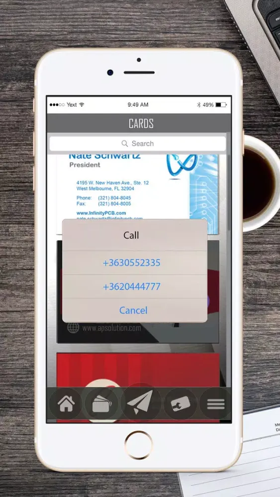E-BusinessCard應用截圖
